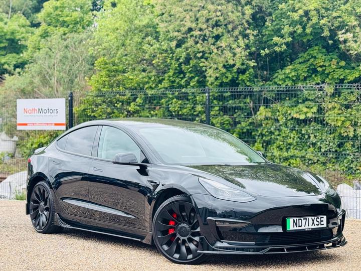Tesla Model 3 (Dual Motor) Performance Auto 4WDE 4dr (Performance Upgrade)