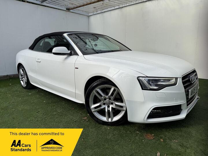 Audi A5 Cabriolet 2.0 TFSI S Line Euro 6 (s/s) 2dr Audi A5 Cabriolet 2.0 TFSI S Line Euro 6 (s/s) 2dr