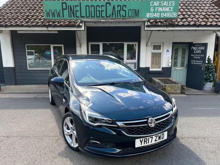 Vauxhall ASTRA 1.4i Turbo SRi Nav Sports Tourer Auto Euro 6 (s/s) 5dr