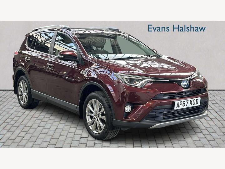Toyota RAV4 ESTATE 2.5 VVT-h Excel CVT 4WD Euro 6 (s/s) 5dr (Safety Sense, Nav)