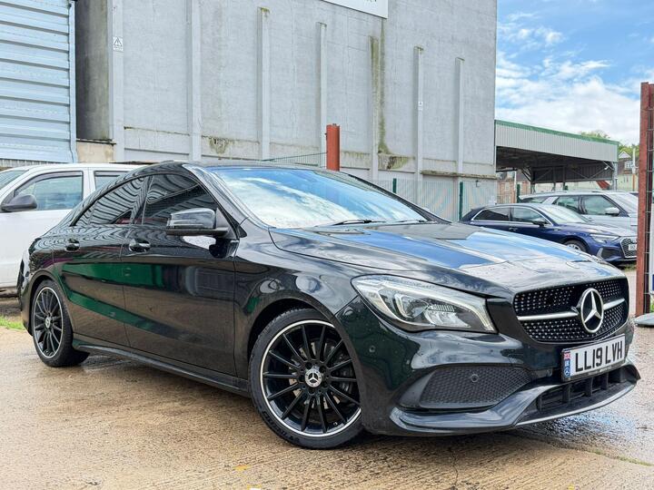 Mercedes-Benz CLA 1.6 CLA200 AMG Line Night Edition (Plus) Coupe Euro 6 (s/s) 4dr Mercedes-Benz CLA 1.6 CLA200 AMG Line Night Edition (Plus) Coupe Euro 6 (s/s) 4dr