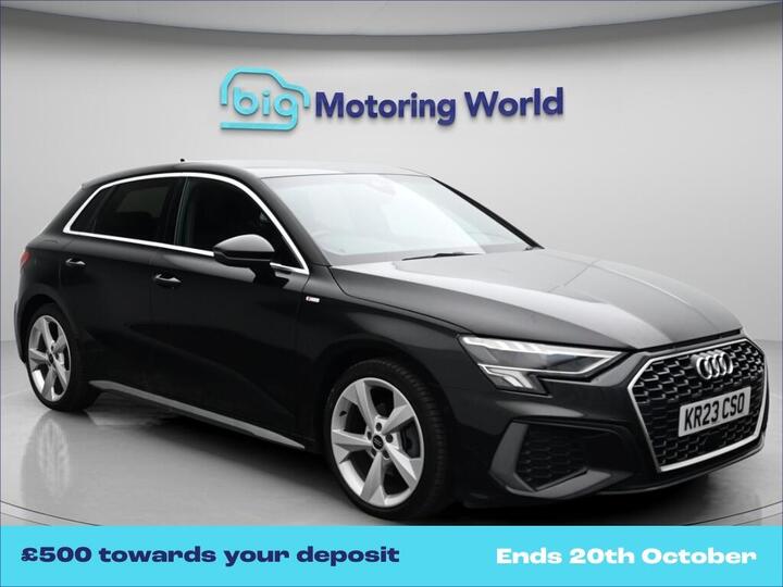 Audi A3 1.5 TFSI 35 S Line Sportback Euro 6 (s/s) 5dr