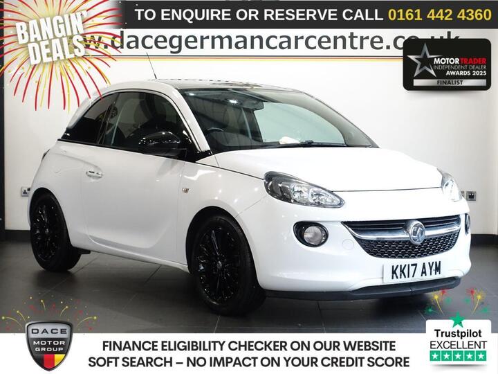 Vauxhall ADAM 1.2i GLAM Euro 6 3dr