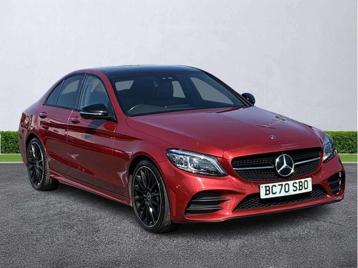 Mercedes-Benz C CLASS 2.0 C220d AMG Line (Premium Plus) G-Tronic+ Euro 6 (s/s) 4dr