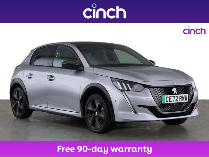 Peugeot E-208 50kWh GT Auto 5dr (7kW Charger) Peugeot E-208 50kWh GT Auto 5dr (7kW Charger)