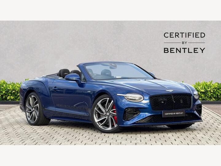 Bentley CONTINENTAL GTC V8 Hybrid Speed 2dr Auto [Blackline Spec]