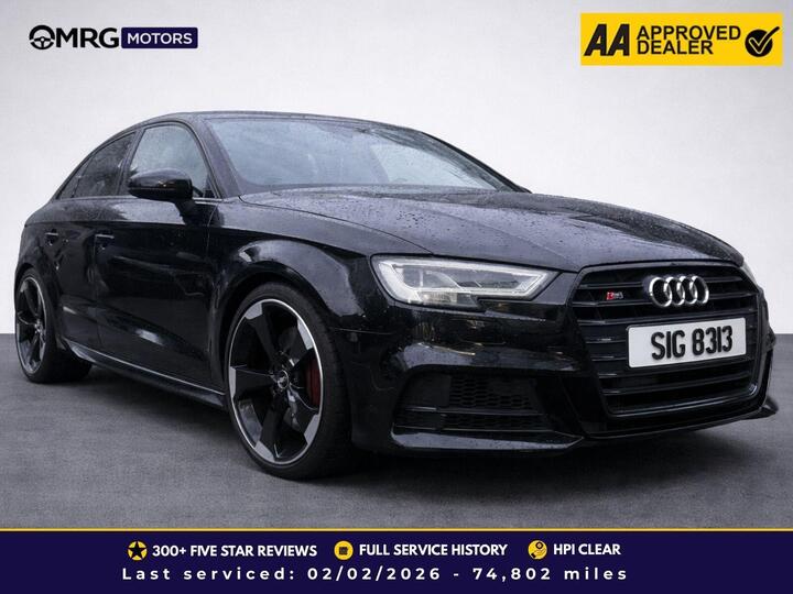 Audi S3 2.0 TFSI Black Edition Sportback S Tronic Quattro Euro 6 (s/s) 5dr