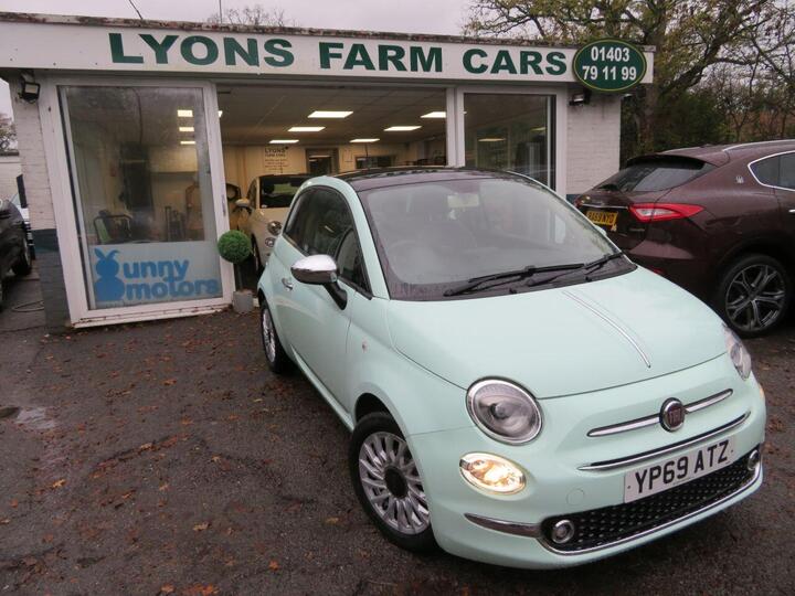Fiat 500 1.2 Lounge Euro 6 (s/s) 3dr