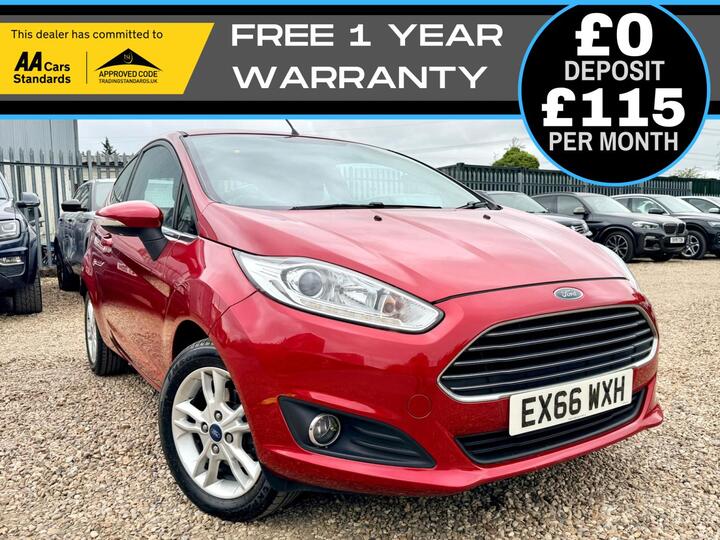 Ford FIESTA 1.25 Zetec Euro 6 3dr