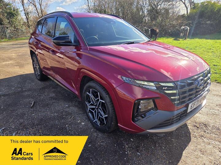 Hyundai TUCSON 1.6 T-GDi MHEV N Line DCT Euro 6 (s/s) 5dr Hyundai TUCSON 1.6 T-GDi MHEV N Line DCT Euro 6 (s/s) 5dr
