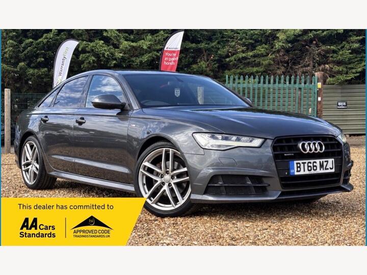 Audi A6 Saloon 2.0 TDI Black Edition S Tronic Quattro Euro 6 (s/s) 4dr