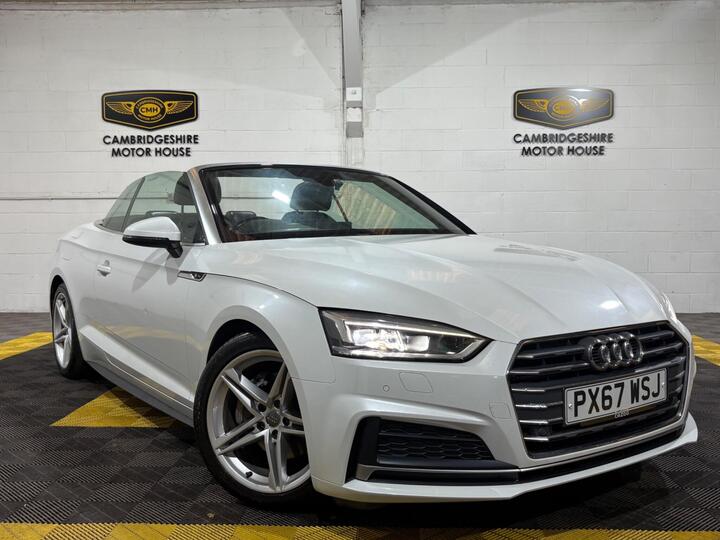 Audi A5 Cabriolet 2.0 TDI S Line S Tronic Euro 6 (s/s) 2dr Audi A5 Cabriolet 2.0 TDI S Line S Tronic Euro 6 (s/s) 2dr