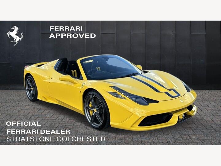 Ferrari 458 4.5 Speciale A Spider F1 DCT Euro 5 2dr