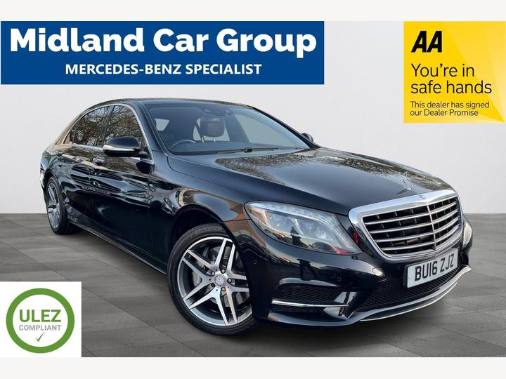 Mercedes-Benz S Class 3.0 S350Ld V6 AMG Line G-Tronic+ Euro 6 (s/s) 4dr