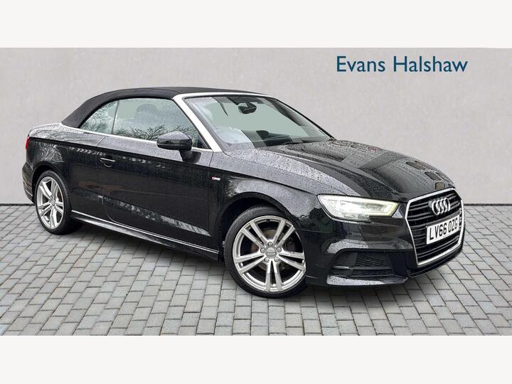 Audi A3 CABRIOLET 1.4 TFSI CoD S Line S Tronic Euro 6 (s/s) 2dr