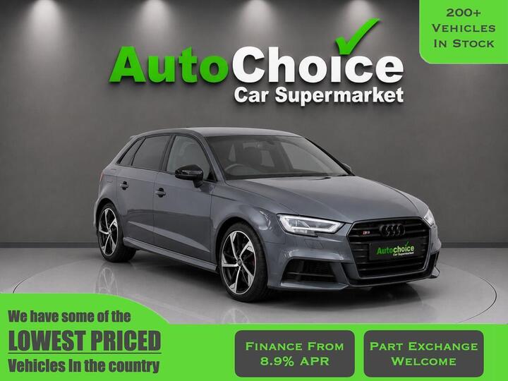 Audi S3 2.0 TFSI Black Edition Sportback S Tronic Quattro Euro 6 (s/s) 5dr