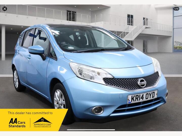 Nissan Note 1.2 12V Acenta Premium Euro 5 (s/s) 5dr Nissan Note 1.2 12V Acenta Premium Euro 5 (s/s) 5dr