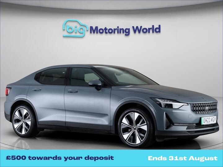 Polestar Polestar 2 Single Motor 69kWh Standard Range Fastback Auto FWD 5dr