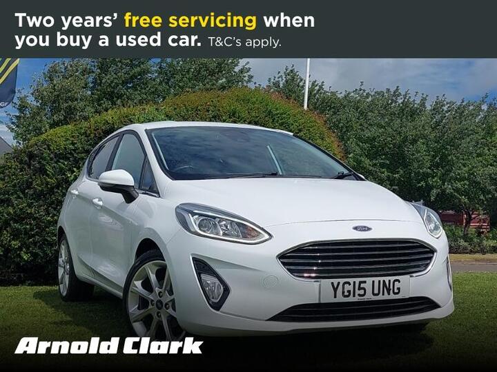 Ford Fiesta 1.0T EcoBoost Titanium X Euro 6 (s/s) 5dr