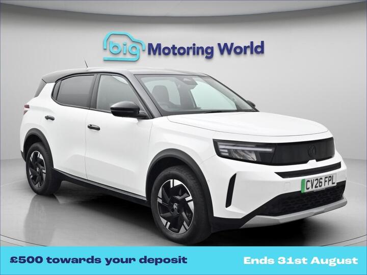 Vauxhall Frontera Electric 54kWh GS Auto 5dr (Extended Range)