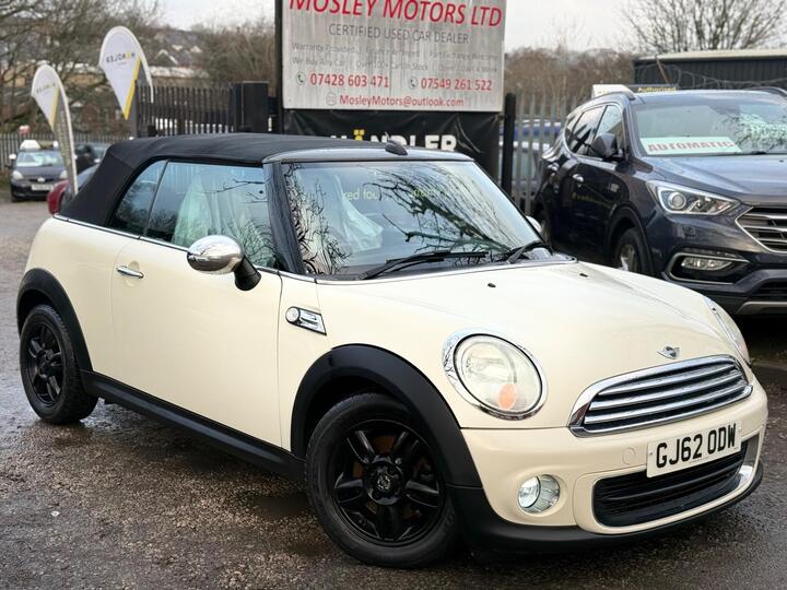 MINI Convertible 1.6 One Euro 5 2dr MINI Convertible 1.6 One Euro 5 2dr