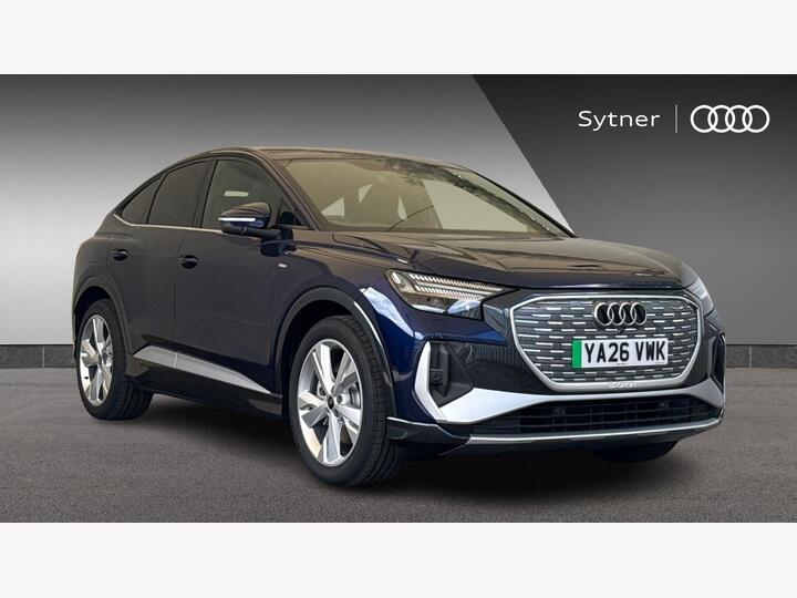 Audi Q4 E-tron 40 S Line Sportback Auto 5dr 63kWh