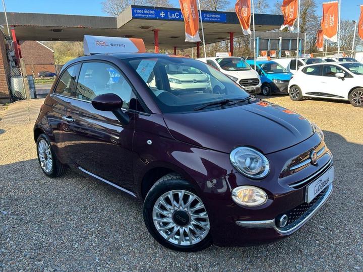 Fiat 500 1.2 Lounge Euro 6 (s/s) 3dr