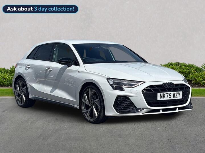 Audi A3 1.5 TFSI Black Edition Sportback S Tronic Euro 6 (s/s) 5dr