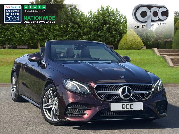 Mercedes-Benz E Class 2.0 E220d AMG Line (Premium) Cabriolet G-Tronic+ Euro 6 (s/s) 2dr Mercedes-Benz E Class 2.0 E220d AMG Line (Premium) Cabriolet G-Tronic+ Euro 6 (s/s) 2dr