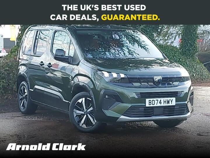 Peugeot E-Rifter 52kWh GT Standard MPV Auto 5dr (7.4kW Charger)