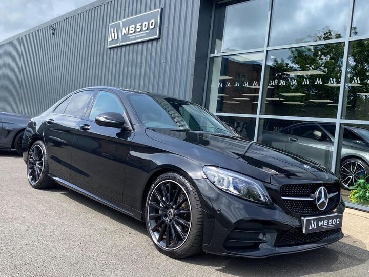Mercedes-Benz C Class 1.5 C200 MHEV EQ Boost AMG Line (Premium) G-Tronic+ Euro 6 (s/s) 4dr