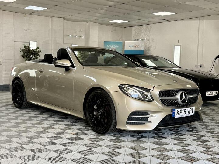Mercedes-Benz E-CLASS 2.0 E220d AMG Line (Premium) Cabriolet G-Tronic+ Euro 6 (s/s) 2dr