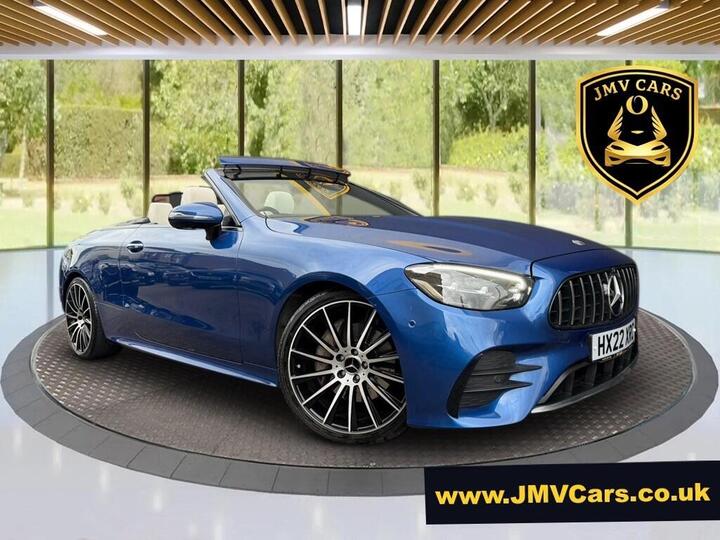 Mercedes-Benz E Class 2.0 E220d AMG Line (Premium) Cabriolet G-Tronic+ Euro 6 (s/s) 2dr