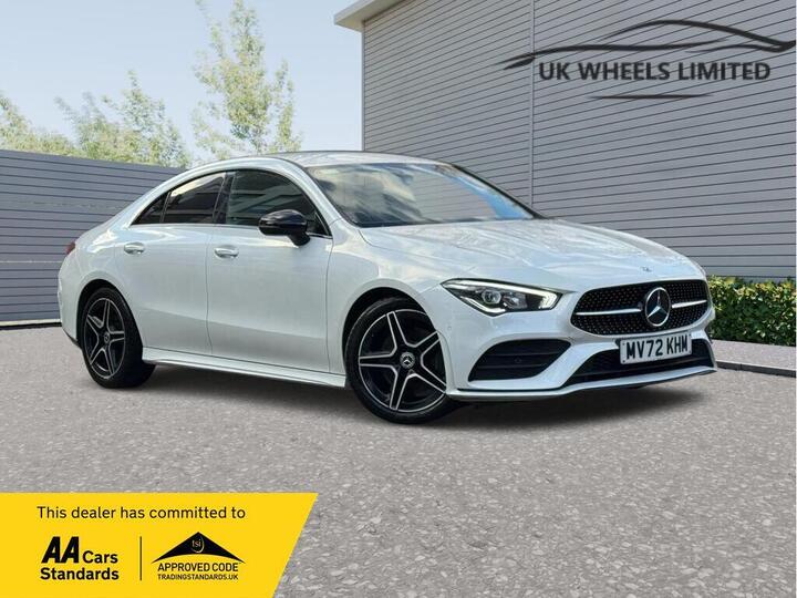 Mercedes-Benz CLA 1.3 CLA200 AMG Line (Premium) Coupe 7G-DCT Euro 6 (s/s) 4dr Mercedes-Benz CLA 1.3 CLA200 AMG Line (Premium) Coupe 7G-DCT Euro 6 (s/s) 4dr