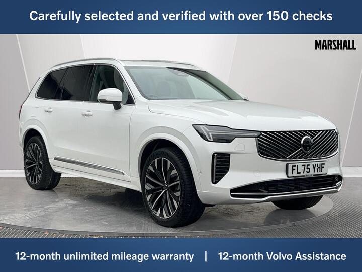 Volvo XC90 2.0 T8 18.8kWh Ultra Bright Auto 4WD Euro 6 (s/s) 5dr
