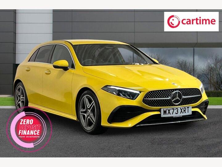 Mercedes-Benz A-CLASS 1.3 A200h MHEV AMG Line (Premium) 7G-DCT Euro 6 (s/s) 5dr Mercedes-Benz A-CLASS 1.3 A200h MHEV AMG Line (Premium) 7G-DCT Euro 6 (s/s) 5dr
