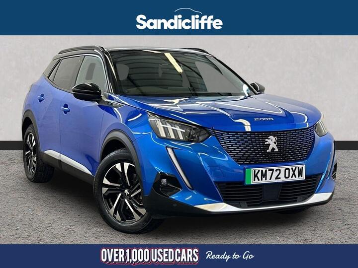 Peugeot 2008 50kWh GT Auto 5dr (7kW Charger)