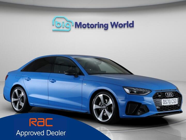 Audi A4 2.0 TDI 40 Black Edition S Tronic Quattro Euro 6 (s/s) 4dr