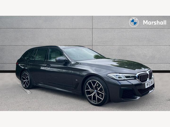 BMW 5 Series 2.0 520d MHT M Sport Touring Steptronic Euro 6 (s/s) 5dr BMW 5 Series 2.0 520d MHT M Sport Touring Steptronic Euro 6 (s/s) 5dr