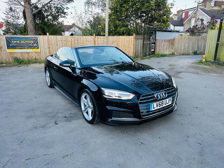 Audi A5 Cabriolet 2.0 TFSI 40 S Line S Tronic Euro 6 (s/s) 2dr Audi A5 Cabriolet 2.0 TFSI 40 S Line S Tronic Euro 6 (s/s) 2dr