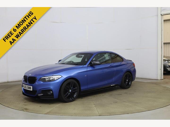 BMW 2 SERIES 2.0 218d M Sport Euro 6 (s/s) 2dr