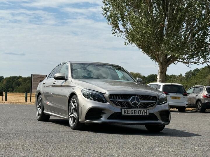 Mercedes-Benz C Class 1.5 C200 MHEV EQ Boost AMG Line (Premium) G-Tronic+ Euro 6 (s/s) 4dr