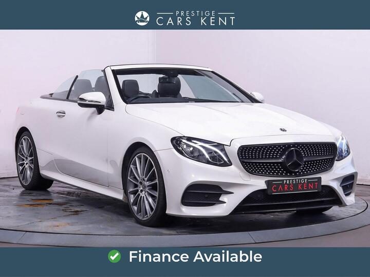 Mercedes-Benz E Class 2.0 E220d AMG Line (Premium) Cabriolet G-Tronic+ Euro 6 (s/s) 2dr Mercedes-Benz E Class 2.0 E220d AMG Line (Premium) Cabriolet G-Tronic+ Euro 6 (s/s) 2dr