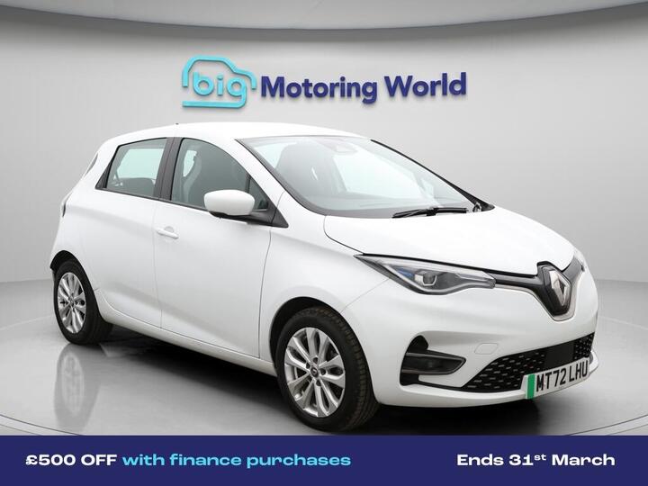 Renault Zoe R135 EV50 52kWh S Edition Auto 5dr (Rapid Charge)