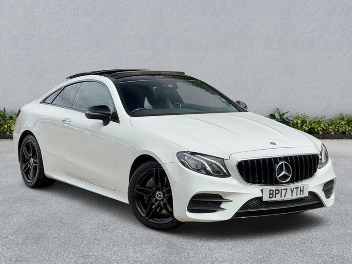 Mercedes-Benz E-CLASS 2.0 E220d AMG Line (Premium) G-Tronic+ Euro 6 (s/s) 2dr Mercedes-Benz E-CLASS 2.0 E220d AMG Line (Premium) G-Tronic+ Euro 6 (s/s) 2dr