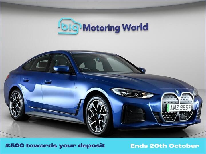 BMW I4 40 83.9kWh M Sport Gran Coupe Auto EDrive 5dr