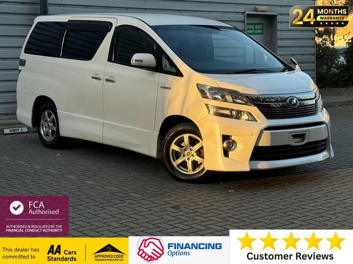 Toyota Vellfire 2014-2.4L Hybrid Drive W/ Recliner Seats