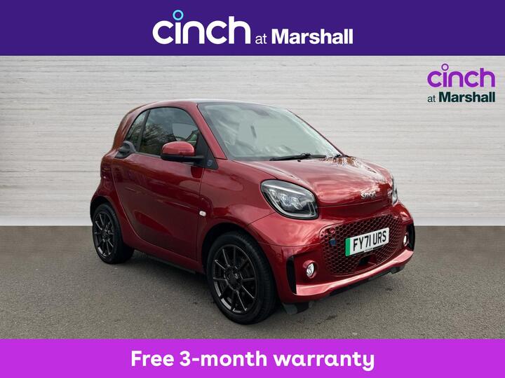 Smart Fortwo 17.6kWh BRABUS Line Auto 2dr (22kW Charger) Smart Fortwo 17.6kWh BRABUS Line Auto 2dr (22kW Charger)
