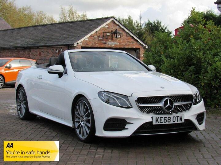 Mercedes-Benz E Class 2.0 E220d AMG Line (Premium) Cabriolet G-Tronic+ Euro 6 (s/s) 2dr