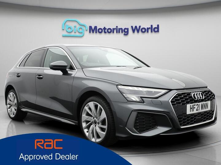 Audi A3 1.4 TFSIe 40 S Line Sportback S Tronic Euro 6 (s/s) 5dr 13kWh